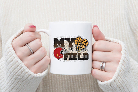 My Heart is on That Field, Football PNG Sublimation Sublimation CraftLabSVG 
