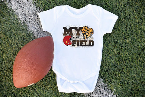My Heart is on That Field, Football PNG Sublimation Sublimation CraftLabSVG 
