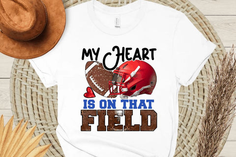 My heart is on that field Sublimation PNG Sublimation Regulrcrative 