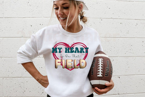 My Heart Is On That Field Sublimation Rupkotha 