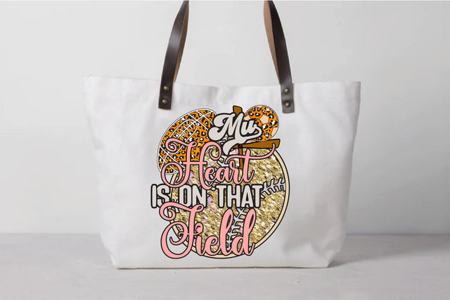 My Heart Is On That Field Sublimation Sublimation Creativeart88 