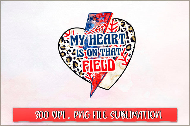 My heart is on that field Sublimation SVG Shetara Begum 