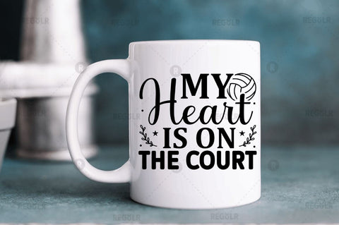 My heart is on the court SVG SVG Regulrcrative 