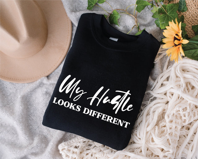 My hustle looks different, hustle svg, girl boss svg, black girl boss svg, Entrepreneur svg, Entrepreneurship svg, Small business owner svg SVG Fauz 