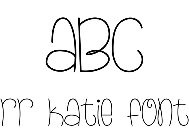My Katie Font Font Rivka’s Renditions 