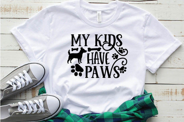 my kids have paws SVG Design SVG farhad farhad 