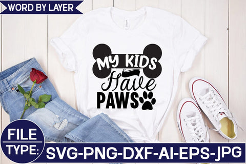 My Kids Have Paws SVG Studio Innate 