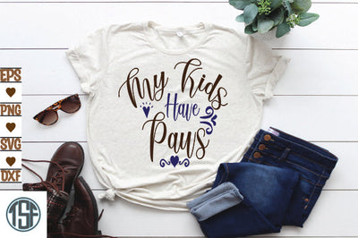 My Kids Have Paws SVG thesvgfactory 