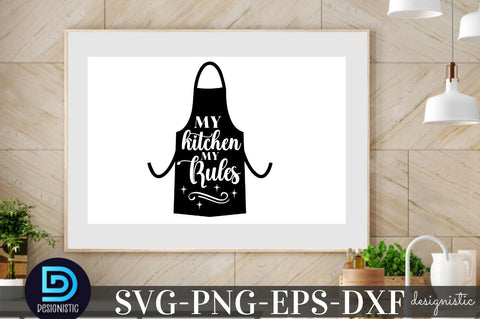 My kitchen my rules, Kitchen Monogram SVG SVG DESIGNISTIC 