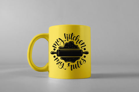 My kitchen my rules. Kitchen SVG quote SVG Yustaf Art Store 