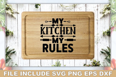 My Kitchen My Rules SVG Ariyan 