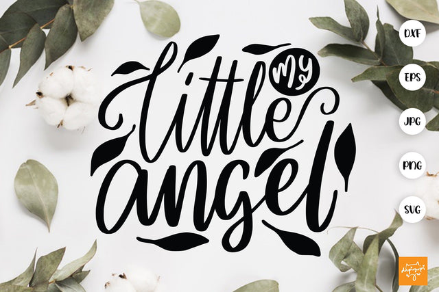 My Little Angel SVG Memorial Quote SVG dapiyupi store 