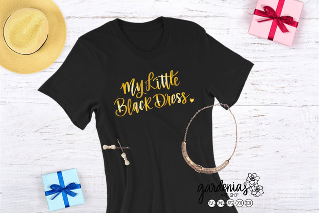 My Little Black Dress SVG Gardenias Art Shop 