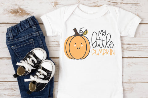 My Little Pumpkin, Cute Baby Halloween SVG SVG Designing Digitals 