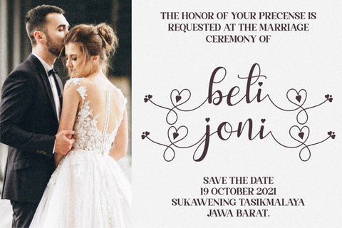 my love Font Letterena Studios 