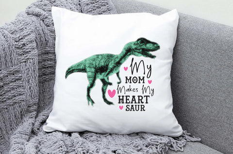 My Mom Funny T-Rex Valentine PNG Sublimation Jagonath Roy 
