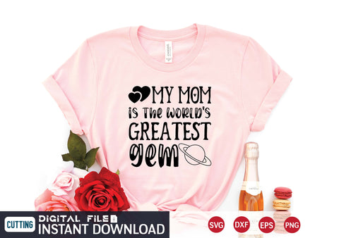 My mom is the world's greatest gem SVG designer krishna 