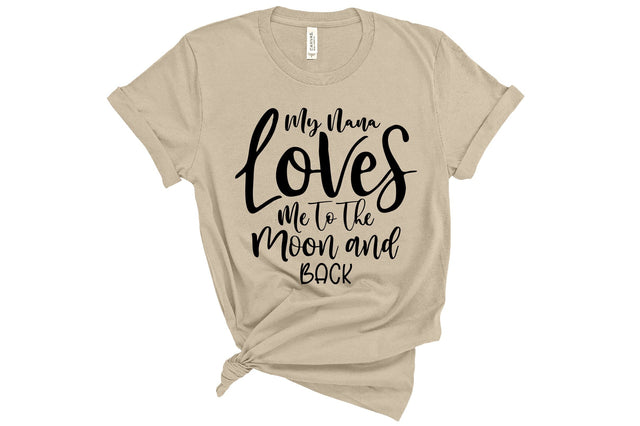 My Nana Loves Me To The Moon and Back svg SVG orpitasn 