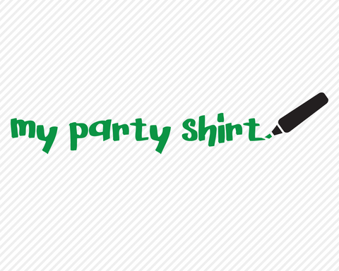 My Party Shirt | Summer SVG SVG Texas Southern Cuts 