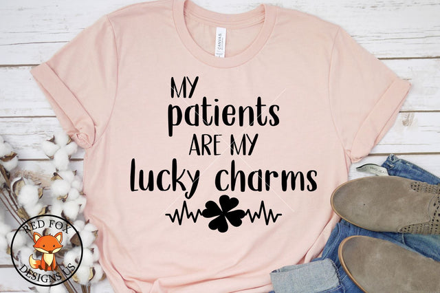 My Patients Are My Lucky Charms SVG | Nurse St Patrick's Day SVG RedFoxDesignsUS 
