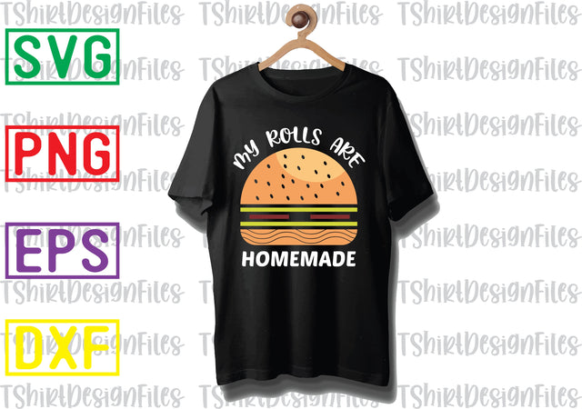My Rolls Are Homemade Svg, Autumn Svg, Fall Gnomes Svg, Holiday Day svg SVG DesignTShirt 