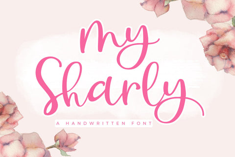 My Sharly Font Font fokiira 