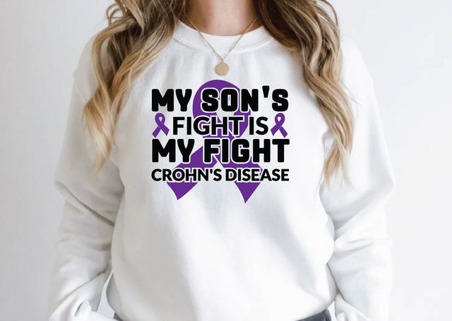 my son's fight is my fight crohn's disease SVG Design SVG farhad farhad 