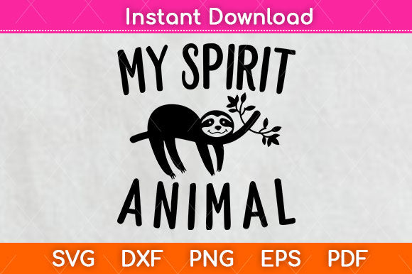 My Spirit Animal Svg Png Dxf Digital Cutting File SVG Helal 