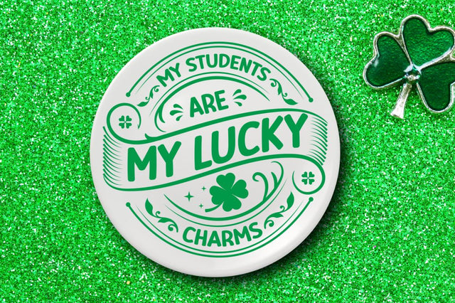 My students are my lucky charms SVG SVG DESIGNISTIC 