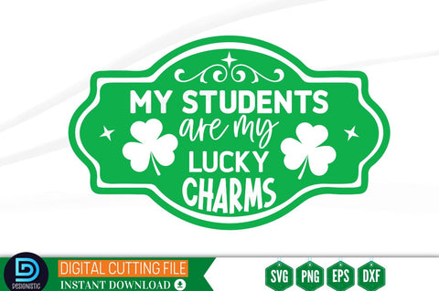 My students are my lucky charms SVG SVG DESIGNISTIC 