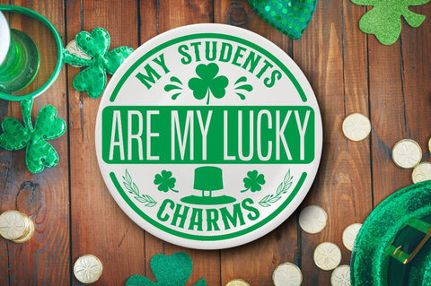 My students are my lucky charms SVG SVG DESIGNISTIC 