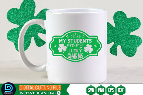 My students are my lucky charms SVG SVG DESIGNISTIC 
