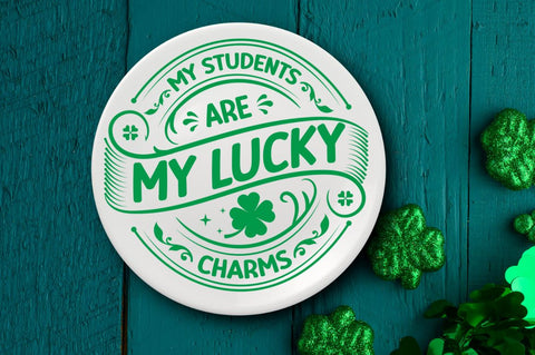 My students are my lucky charms SVG SVG DESIGNISTIC 