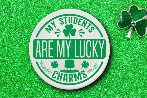 My students are my lucky charms SVG SVG DESIGNISTIC 
