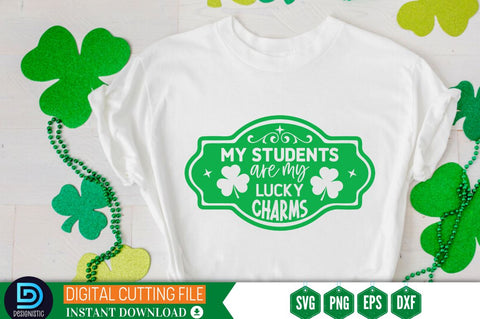My students are my lucky charms SVG SVG DESIGNISTIC 