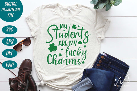 My Students are my lucky charms svg SVG Isabella Machell 