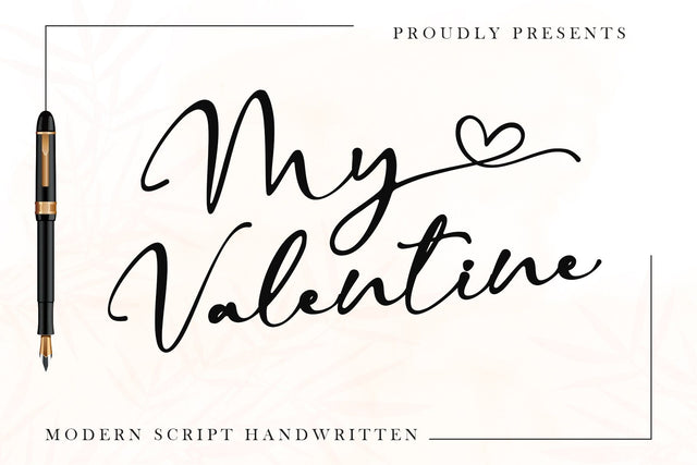 My Valentine Font Letterara 