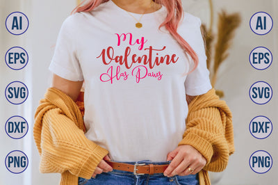 My Valentine Has Paws svg SVG nirmal108roy 