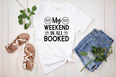 my weekend is all booked SVG designer krishna 