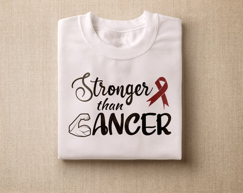 Myeloma Awareness SVG Bundle, 22 Designs, Burgundy Cancer Ribbon SVG SVG HappyDesignStudio 