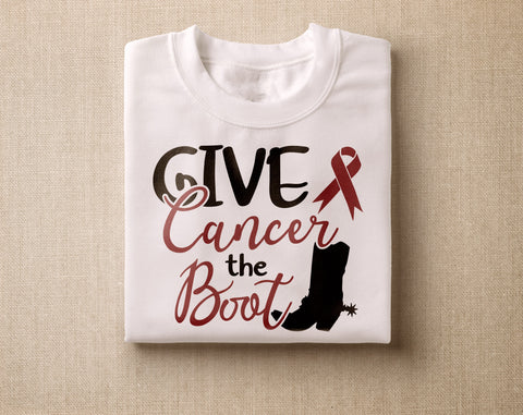 Myeloma Awareness SVG Bundle, 22 Designs, Burgundy Cancer Ribbon SVG SVG HappyDesignStudio 