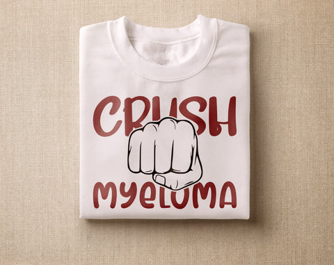 Myeloma Awareness SVG Bundle, 22 Designs, Burgundy Cancer Ribbon SVG SVG HappyDesignStudio 