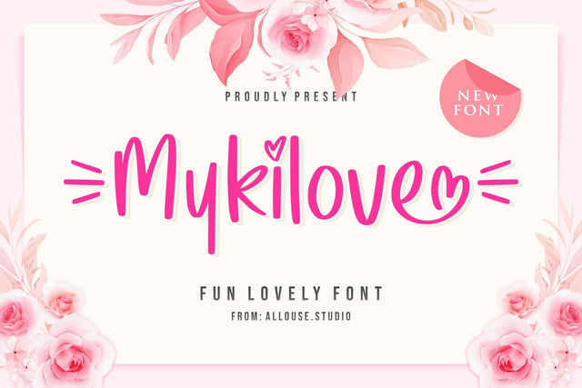 Mykilove Font Allouse.Studio 