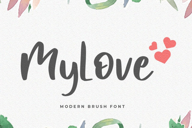 Mylove - Love Font Font Vultype Co 