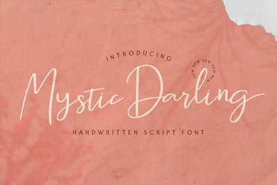 Mystic Darling - Handwritten Font Font StringLabs 