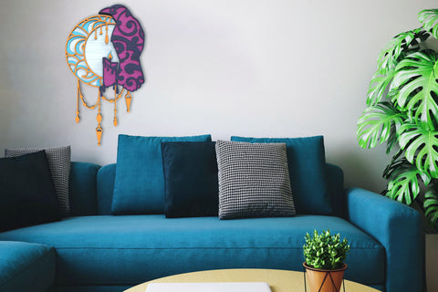 Mystic Raven and Moon layered SVG files SVG Angel on Empire 