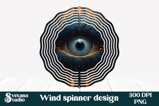 Mystic wind spinner sublimation design Sublimation Svetana Studio 