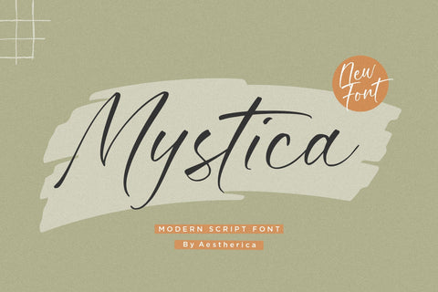 Mystica Font Aestherica Studio 