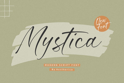 Mystica Font Aestherica Studio 