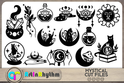 Mystical and celestial SVG bundle SVG Artinrhythm shop 